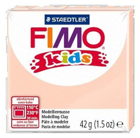 FIMO Kids Packung mit 8 Tüten, 42 g, hautfarben