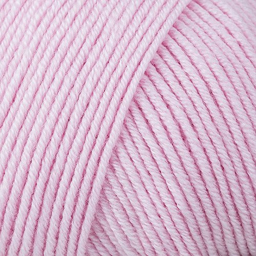 LANA GROSSA Cool Wool Uni | Extrafeine Merinowolle waschmaschinenfest und filzfrei | Handstrickgarn aus 100% Schurwolle (Merino extrafein) | 50g Wolle zum Stricken & Häkeln | 160m Garn FB 452