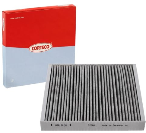 Corteco 80001186 Filter, Innenraumluft vorne | 80001186 passend für Cadillac Srx Cruz