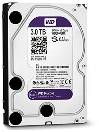 Western Digital WD30PURX Purple x 3000 GB Festplatte, 3,5-Serial ATA