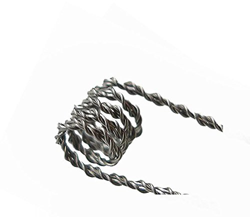 10x Coil vorgewickelte Fertigcoils Widerstand Draht KA1 Ni80 316L Selbstwickler Ohm Draht Wicklung Subohm Wickeldraht (10x Hive Coil, KA1 0,45 Ohm)