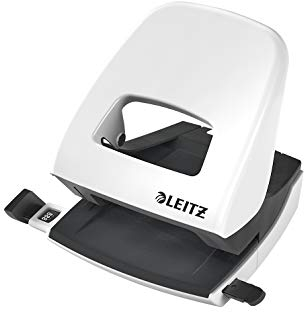 LEITZ® Bürolocher NeXXt Series 5008 WOW, Metall perlweiß