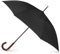 Totes Parapluie avec manche en bois à ouverture automatique., Noir (Noir) - 9302