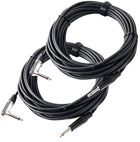 Pronomic Stage INST-A-10 Winkelklinkenkabel 2x Set 10m, 1,5mm