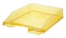HAN Briefablage KLASSIK, DIN A4/C4, stapelbar, gelb-transparent