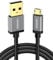 UGREEN Câble USB Micro USB Charge Rapide 18W 3A Nylon Tressé Câble Chargeur Compatible avec Manette PS 4 PS4 Pro PS4 Slim Xbox One Xbox One S (2M)