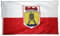 Flagge Deutschland Stadt Cuxhaven - 90 x 150 cm