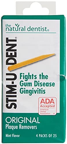 Stim-U-Dent Mint Plaque Removers, 100 Count