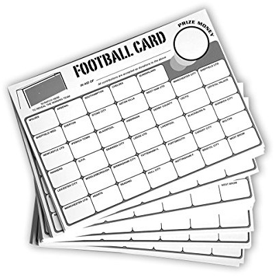 Chabrias Ltd Football Fundraising Scratch Cards – 100 Pack | Bulk Sports Fundraiser for Teams, Clubs, Schools & Community Events (Customizable Team Spots, Compact & Fun, High Profit Potential)