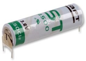 SAFT - LST145003PFRP - BATTERY, AA LITHIUM PCB
