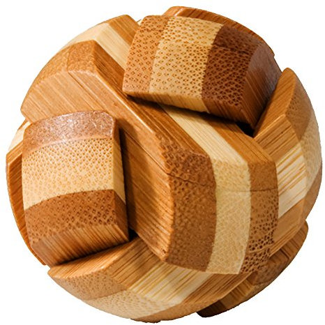 Fridolin 17461 - Bambuspuzzle 3D Kugel