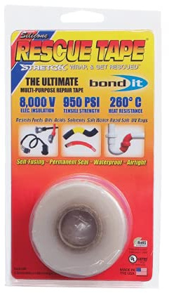 Bond-It BDRTCL Tape, Clear, 2.54cm Wide x 3.66m Long x 0.5mm