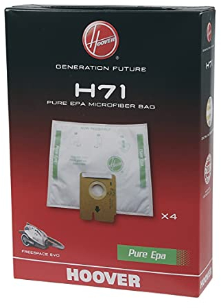 ELETTROGEA 35601069 Lot de 4 sacs Hoover H71 FREESPACE EVO