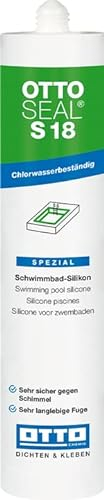OTTOSEAL S 18 Schwimmbad-Silikon 310 ml Kartusche C77 seidengrau