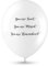 ANGEL & DOVE Trauerballons 'You Are Loved, Missed, Remembered' - Hochwertig Beerdigung Erinnerung Beileids, Biologisch Abbaubar, Latex, Weiß, 25 Stück