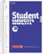 BRUNNEN Collegeblock Student | A5, Lineatur 4, 80 Blatt, blau