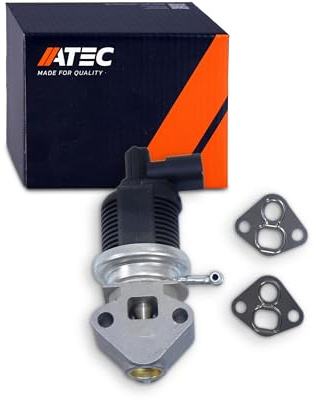 ATEC Germany 1x AGR Ventil elektrisch Magnetventil mit Dichtung | Kompatibel mit: AUDI A2, SEAT AROSA, CORDOBA, CORDOBA, CORDOBA Vario, IBIZA II, IBIZA III, INCA, LEON, TOLEDO II