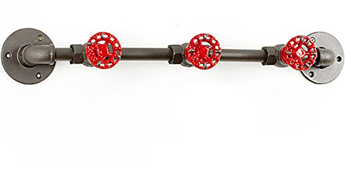 Balvi Appendino Parete Pipeline Tubo Sagomato a Forma di tubatura Ferro 8x54x10
