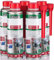 MATHY-BE Benzin System Reiniger (5 x 250 ml) - Zertifizierter Benzin Reiniger - Benzin Additiv - Hochwirksamer Ventil-Reiniger - Benzin Zusatz