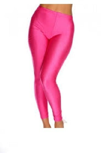 Hi-Co Niñas sin Pies Medias de Danza/Leggings de Nylon, fucsia, 13-14 años
