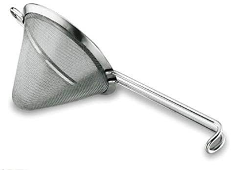 Lacor 62619 Passoire Conique 18 cm, Argent Métallique