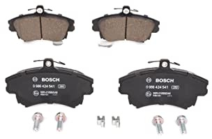 BOSCH Bremsbelagsatz, Scheibenbremse 0986424541 | Kompatibel mit: MITSUBISHI CARISMA, CARISMA Stufenheck, COLT CZC VI Cabriolet, COLT VI, SMART FORFOUR, VOLVO S40 I, V40 Kombi