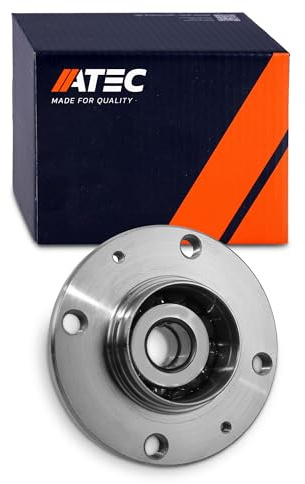 ATEC Germany 1x Radnabe hinten Radlager Radlagersatz, Kompatibel mit PEUGEOT 206 CC (2D), 206 Schrägheck (2A/C), 206 SW (2E/K)