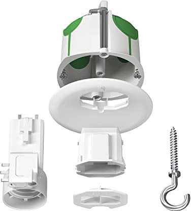 Schneider Electric - Multifix Air DCL, boîte de centre avec couv non affleur connect douille piton - IMT35023