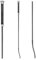 FORESTA HALEY Frusta mit Gel grip - nero, Lunghezza 120 cm