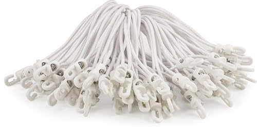 Riggatec Spannfix 4mm weiß 20cm 50 Stk.