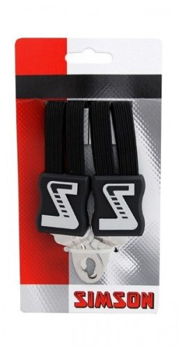 Simson Lashing Straps Extra Long Black - 5321358