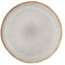 Bloomingville Teller Sandrine, grau, Keramik, 22 x 2,5 cm, Hellgrau