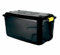 Strata Extra Large Plastic Mobile Heavy Duty Storage Garden Trunk Wheeled Tool Box 145 Litre