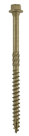 TIMCO Timber Screws – Hex Head – Exterior Green – 6.7 x 200 - Bag of 20pcs
