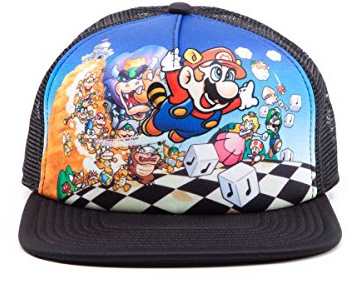 Nintendo Snapback Cap Super Mario Bros 3