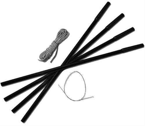 TentSpares - Eurohike Buckingham Elite 6 & Buckingham Elite 8 Fibreglass Tent Pole Repair Kit, Tent Pole Replacement, Tent Poles, Camping Essentials