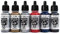 Airbrush Farben 6 x 17 ml Vallejo Model Air Metallic Farben-Set Airbrushfarben