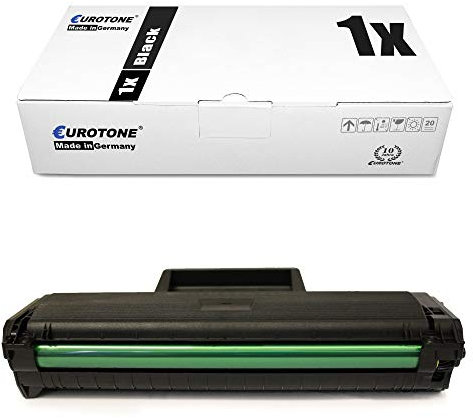 Eurotone Alternativer Toner kompatibel für Samsung ML 1660 1661 1665 1666 1860 1865 K / N / W + SCX 3201 3200 3205 W MLT-D104 kompatibel