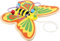 Small Foot 5883 Zieh und Motorikschmetterling