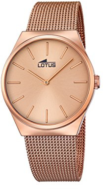 Lotus Armbanduhr 18286/2 Herren Edelstahl Roségold, 39mm