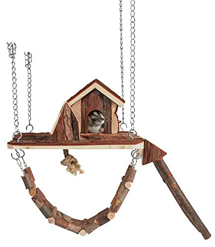 Trixie 6222 Natural Living Spielplatz Janne, 26 × 22 cm, 1 Stück (1er Pack)