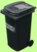 Dark Grey Mini - DESKTOP Wheelie Bin