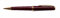 CLEO Classic bordeaux +++ Drehkugelschreiber, Mine: SCHWARZ +++ vergoldete Zierringe und Clip +++ HAND MADE IN GERMANY