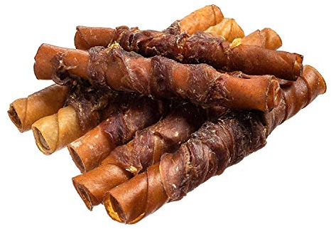 10 BONTOY Kaurollen Rinderhaut mit Ente 16cm