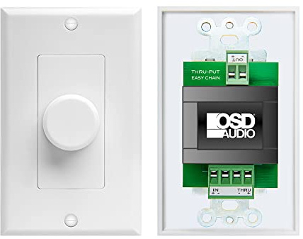 OSD Audio 70V Mono in-Wand-High Power Volume Control Gewerbe Rotary MVC100