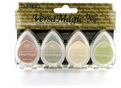 Tsukineko Four Corn VersaMagic Inkpad Set