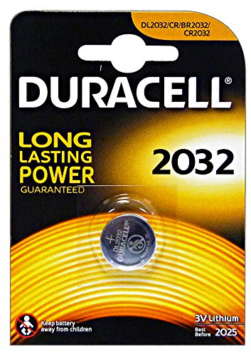 Duracell DUR033917 - Batteria per uso domestico Single-use Battery CR2032 al litio per uso domestico (Single-use Battery, CR2032, al litio, 3 V, 1 pezzo(i), bottone/moneta)