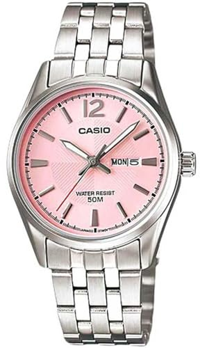 Casio LTP1335D-5AV Women's Watch, Candy Pink, OneSize, Casual, Sweet Pink, One Size, Casual