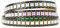 BTF-LIGHTING WS2812B RGB 5050SMD Indirizzabile individualmente 1m 144Pixel/m PCB bianco flessibile Full Color LED Pixel Strip Dream Color IP30 Schermo LED non impermeabile,solo parete LED DC5V
