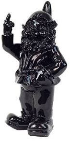 Naughty Coloured Polyresin Garden Gnome Ornament